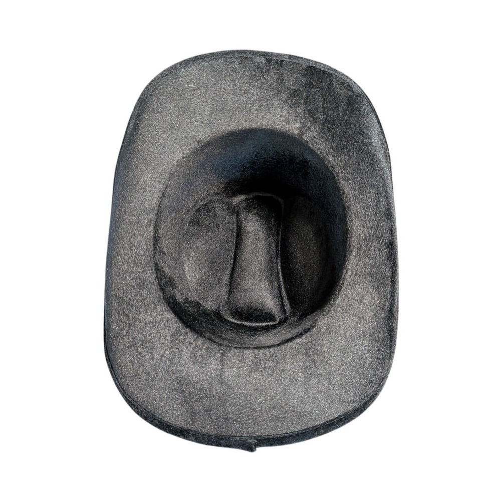 NEW Black Felt Kids Cowboy Hat Costume Dress Up Western Party Halloween Prop - Picture 4 of 4
